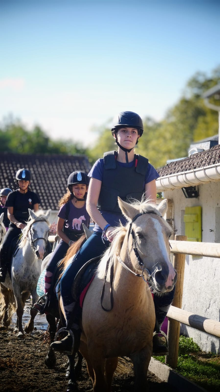 Cours d'équitation pour enfants